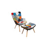 PrimeNest – Indie Mosaic Lounge Chair Set - Mega Cart