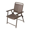 Folding Patio Chair with Armrests