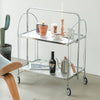 PrimeNest Multi-Purpose 2-Tier Rolling Storage Cart - Mega Cart