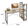 Multi-Functional Desk with Storage and Bookshelf - Mega Cart