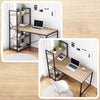 Multi-Functional Desk with Storage and Bookshelf - Mega Cart