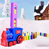 Automatic Domino Laying Electric Train - Mega Cart