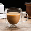 Double Wall Glass Mug – Hot & Cold Drink Tumbler - Mega Cart