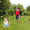 Build Your Own Fort – 86 Piece Den Construction Set for Kids - Mega Cart