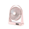 Rechargeable USB Fan with Smart Display - Mega Cart
