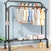 Multipurpose Double Pole Clothing Rack - Mega Cart