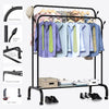 Multipurpose Double Pole Clothing Rack - Mega Cart