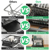 2 Tier Dish Drying Rack with Utensil Holder - Mega Cart