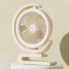 Multifunctional Crescent Fan With LED Light - Mega Cart