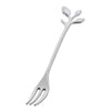 6pc Leaf Design Pastry Fork Set – Elegant Tableware - Mega Cart