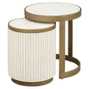 PrimeNest - Vera Modern Round Side Tables - Mega Cart