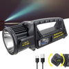Handheld Solar Rechargeable Search Light - Mega Cart