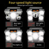 Rechargeable 4 Sided LED Headlamp - Mega Cart