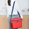 Insulated Lunch Carry Bag with Side Pockets - Mega Cart