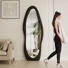 PrimeNest - Wavy Edge Standing Mirror - Mega Cart