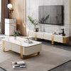 PrimeNest – Mercury Lux TV Stand and Coffee Table Set