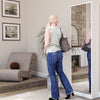 PrimeNest - Mirrored 5 Tier Shoe Storage Cabinet