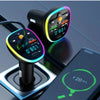 Car Bluetooth FM Transmitter with Dual USB & Type-C - Mega Cart