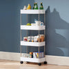 4 Tier Utility Shelf – Multi-Use Storage Rack - Mega Cart