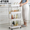 4 Tier Utility Shelf – Multi-Use Storage Rack - Mega Cart