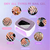 LED/UV Nail Lamp Dual Light Technology - Mega Cart