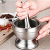 Durable Stainless Mortar and Pestle Set - Mega Cart