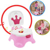 Crown Baby Potty Pot with Backrest - Mega Cart