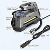Digital 12V Car Air Pump with LED Light - Mega Cart