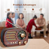 Multi-Band Portable AM FM SW MP3 Radio - Mega Cart