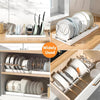 1/2 Telescopic Pot Rack - Expandable Pan Shelf Organizer - Mega Cart