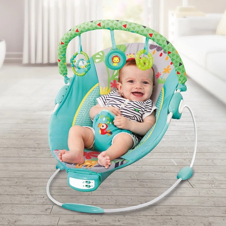 Infant to Toddler Musical Baby Rocker and Bouncer | Mega Cart