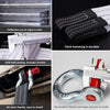 5M Heavy Duty Tow Strap with D-Ring Shackles - Mega Cart
