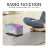 Multifunction Alarm Clock with Speaker & Wireless Charger - Mega Cart
