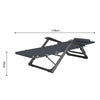 Outdoor Multi-Purpose Sun Lounger for Patio & Garden