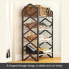 Space-Saving 4 Tier Shoe Rack for Home Storage - Mega Cart