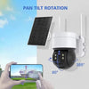 Wall-Mounted Solar Powered WiFi Security Camera - Mega Cart