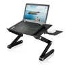 T8 Adjustable Laptop Table for Home & Office - Mega Cart