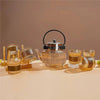 Modern 7 Piece Glass Teapot Set for Tea Lovers - Mega Cart
