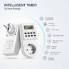 Programmable Digital Timer Switch – LCD Display Plug - Mega Cart
