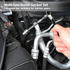46PCS 1/4” Drive Socket Ratchet Wrench Set - Mega Cart
