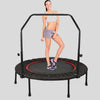 Foldable Fitness Trampoline with Adjustable Handle Bar - Mega Cart