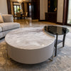 PrimeNest - Marble & Glass Modern Coffee Table Set - Mega Cart