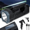 Rechargeable Solar Handheld Flashlight Torch - Mega Cart