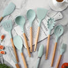12 Piece Silicone Kitchen Utensils with Holder - Mega Cart