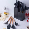 19 Piece Kitchen Utensil Set with Storage Stand - Mega Cart
