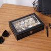 10-Slot Watch Display and Storage Case - Mega Cart