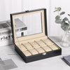 10-Slot Watch Display and Storage Case - Mega Cart