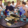 Wavy Wine Bottle Holder Stand - Mega Cart