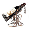 Antique Look Wine Bottle Holder - Mega Cart