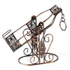 Antique Look Wine Bottle Holder - Mega Cart